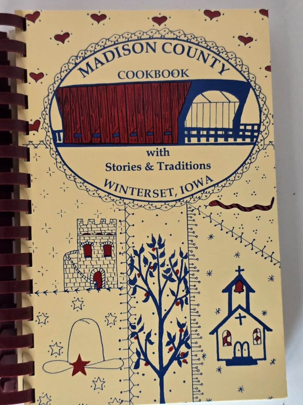 Madison County Cookbook With Stories & Traditions Winterset Iowa 1994
